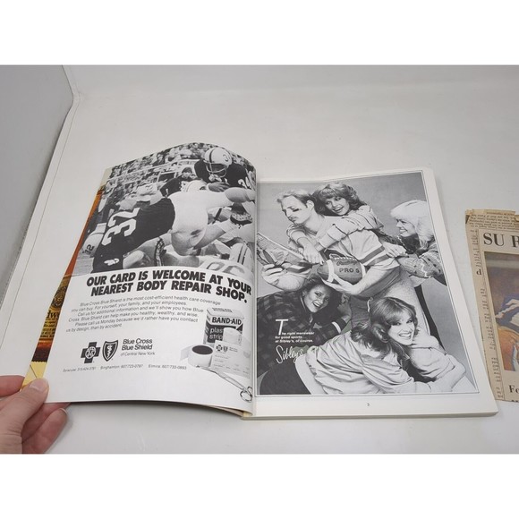 1983 Syracuse Orange Football Game Program & Newspaper NCAA Tim Green Mike Siano - Picture 9 of 16